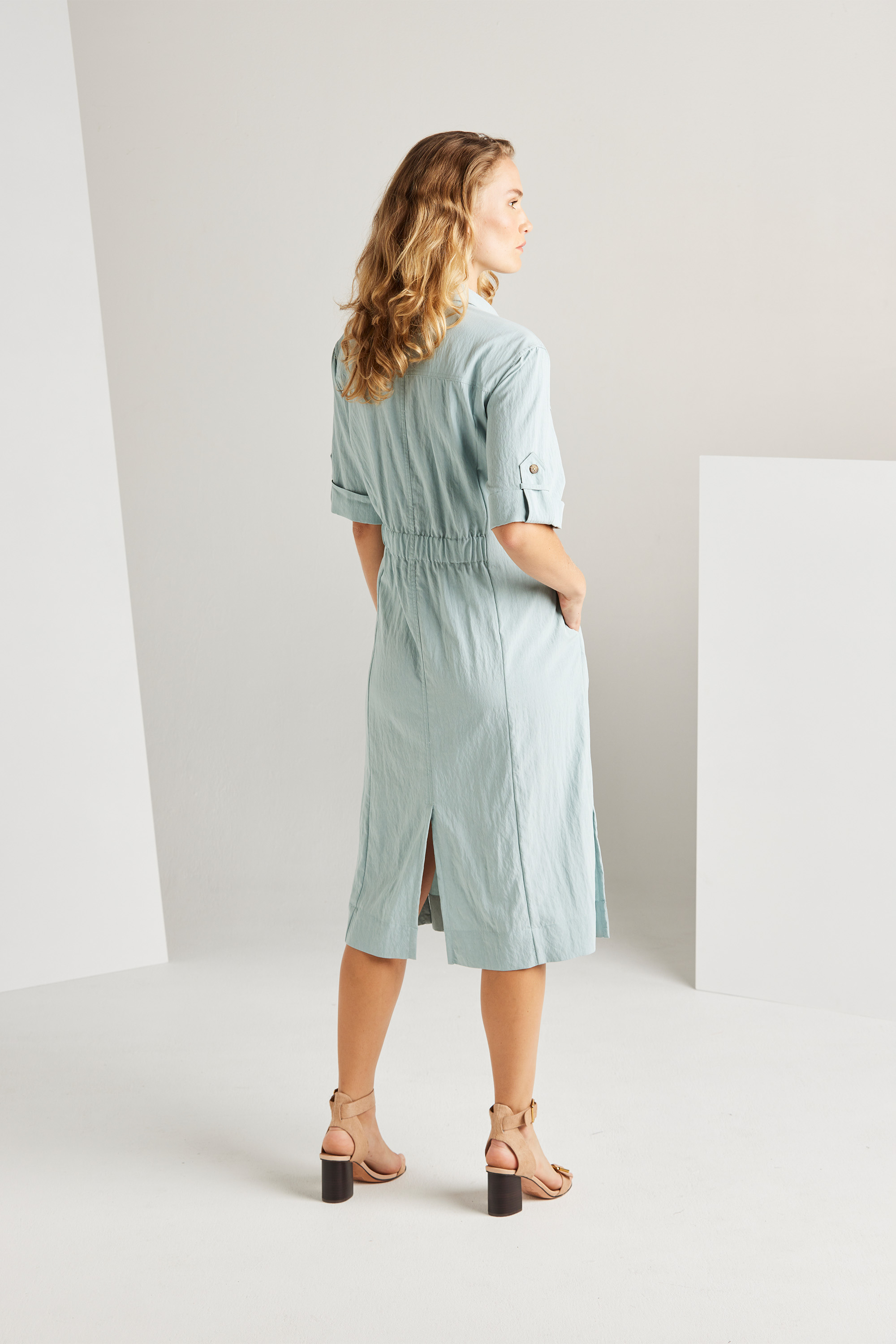 Trench Bandeau Dress