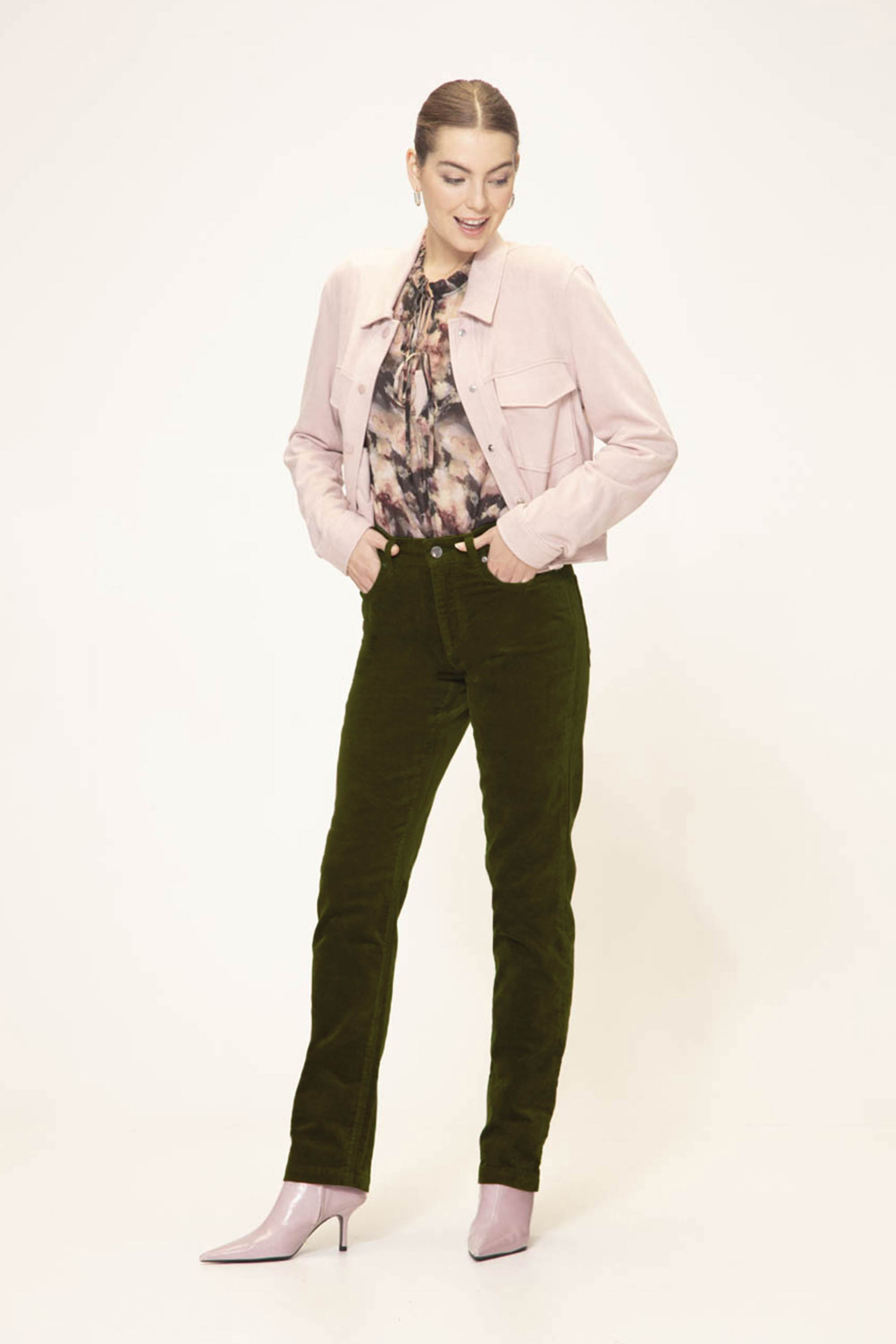 Belle Jacket Black Beige