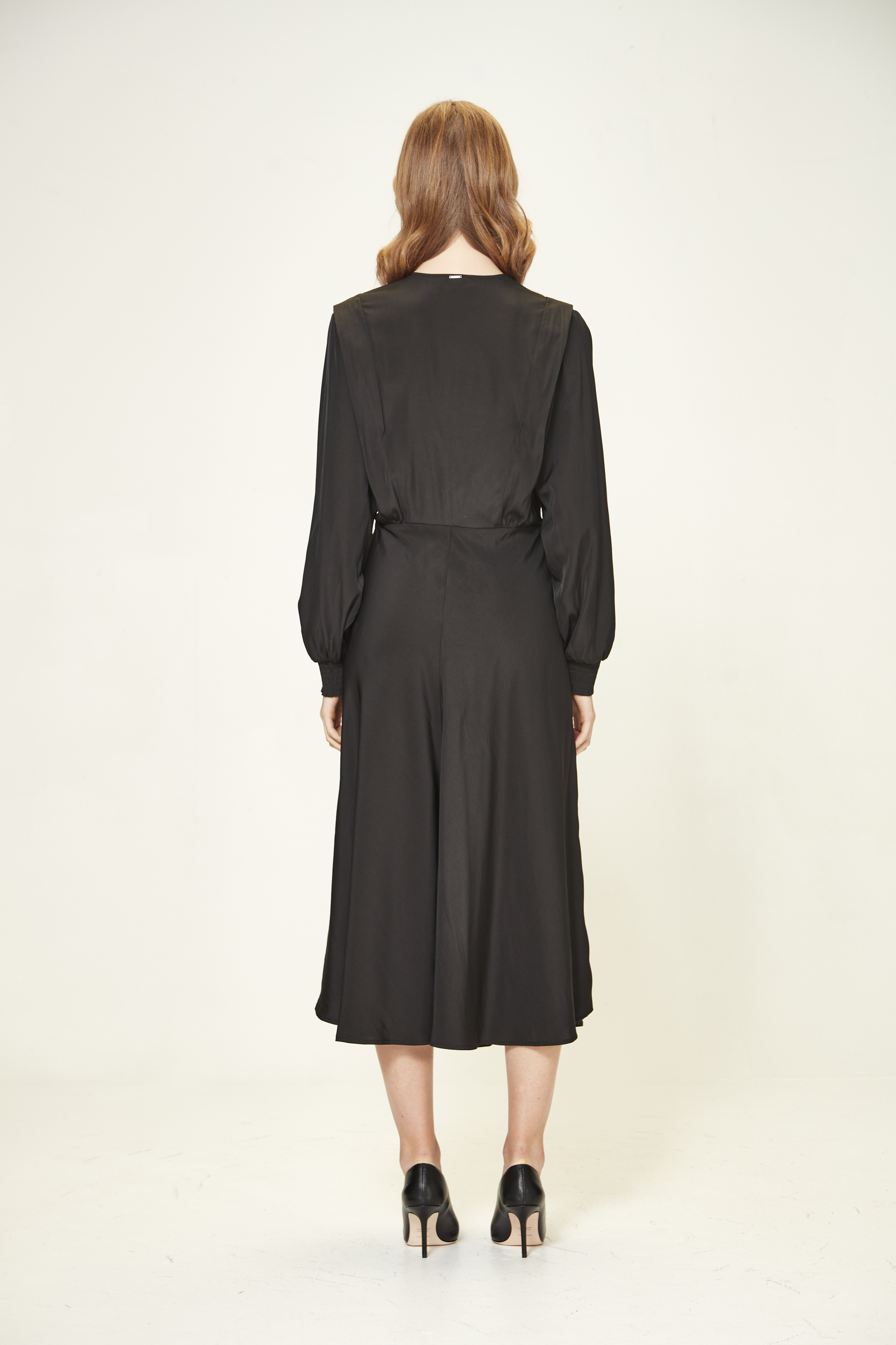 Riani Black Puffed Sleeve Black Dress 236490 7673 999