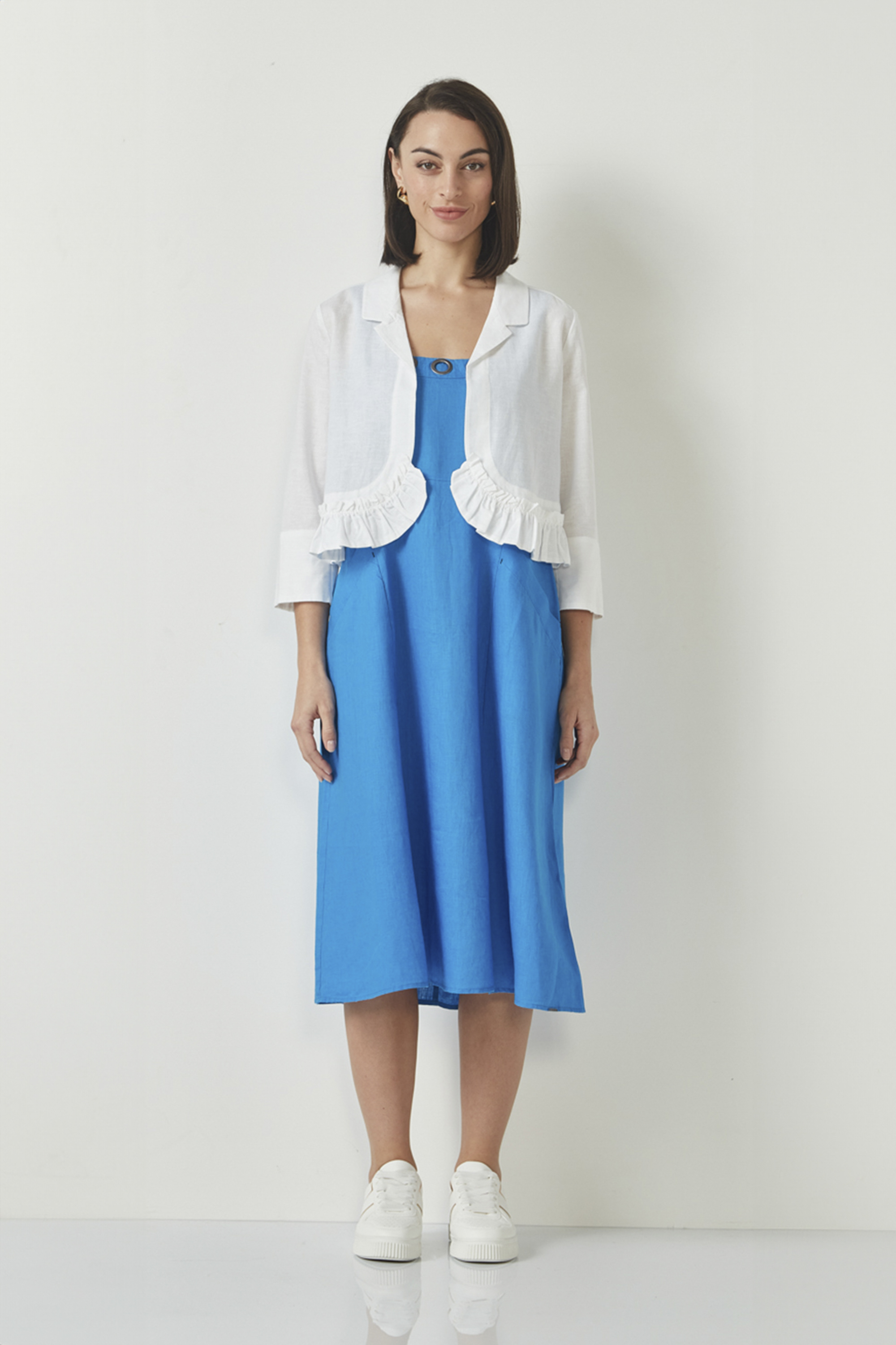 Frill Jacket Dress