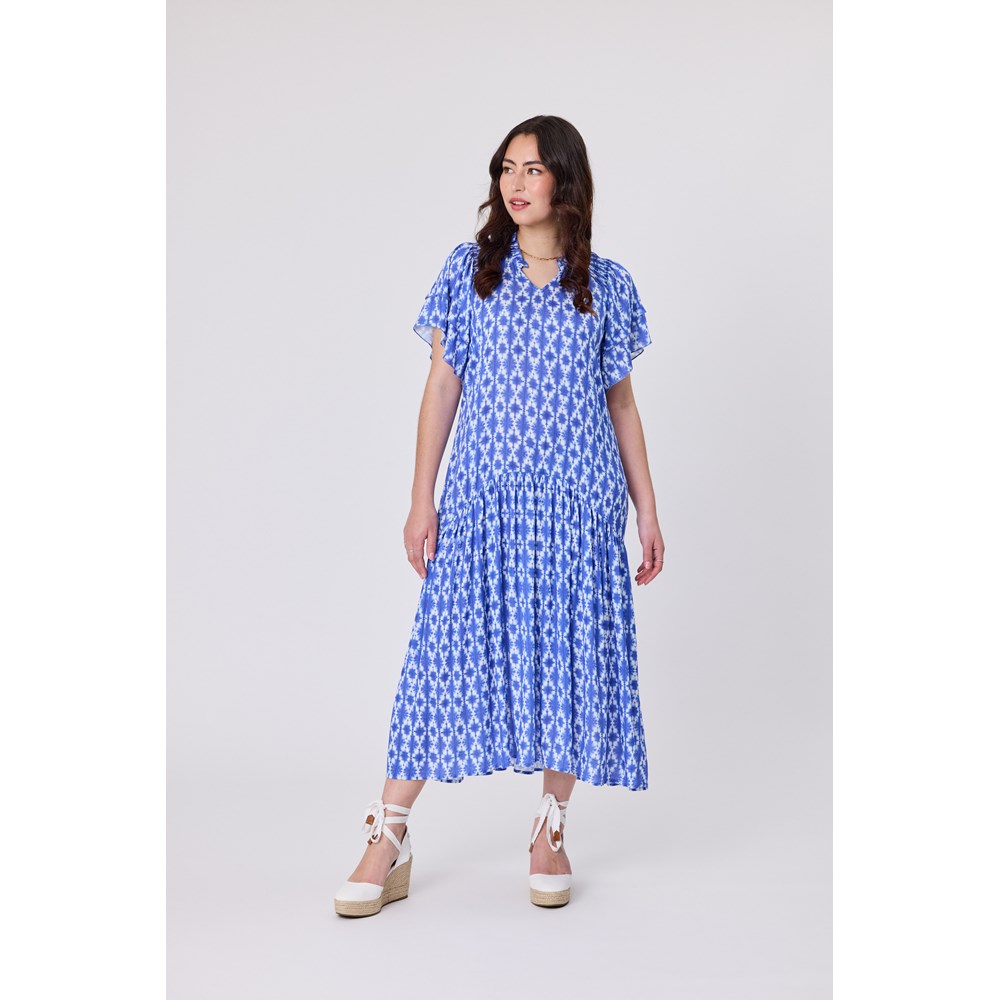 Robe Gymboree Fille été Taille 5, Imprimé Batik Vert Et Gemme